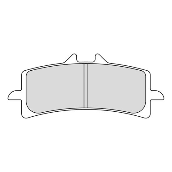 Plaquette de frein Racing Carbone/Céramique - R90 pour etrier BREMBO