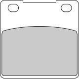 Plaquette de frein Semi-Métal Eco-Friction Route - R90