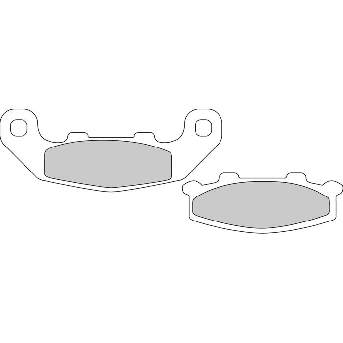 Plaquette de frein Semi-Métal Platinum Route - R90