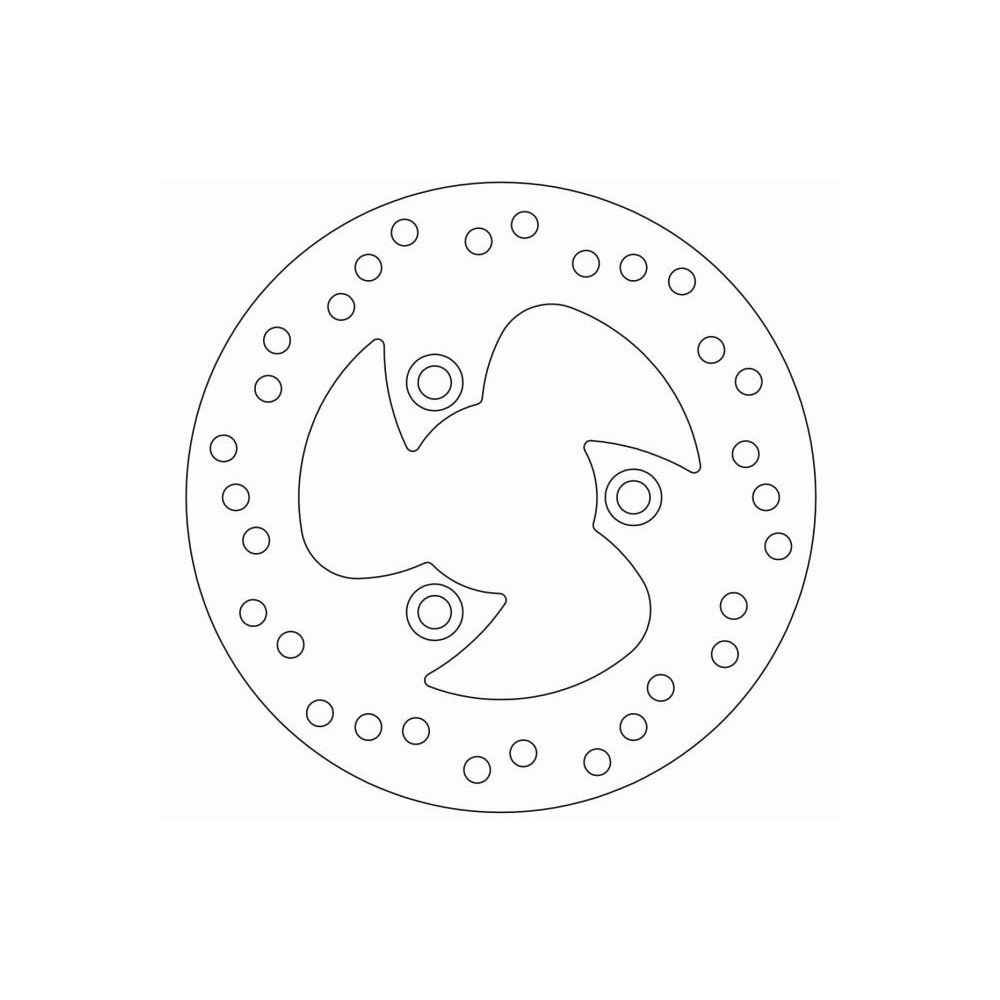 Disque de Frein Fixe PEUGEOT - Homologué TÜV