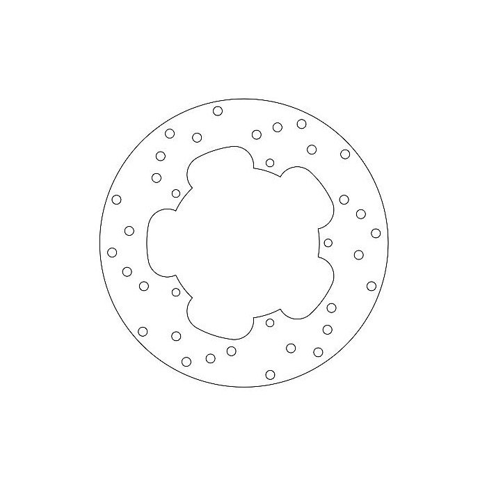 Disque de Frein Fixe GILERA - Homologué TÜV