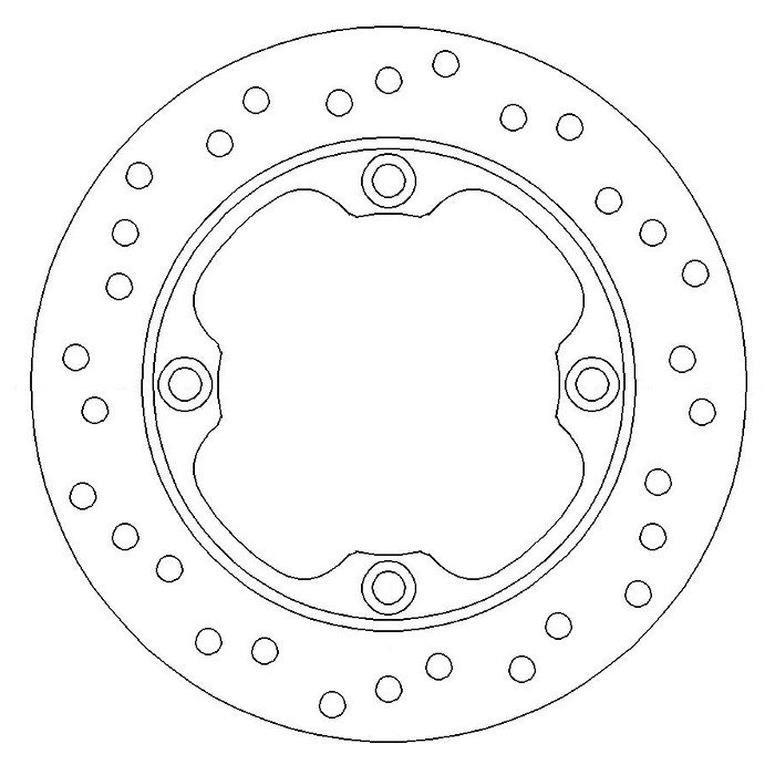 Disque de Frein Fixe HONDA - Homologué TÜV