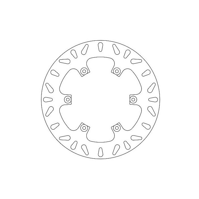 Disque de Frein Fixe Gilera - Homologué TÜV