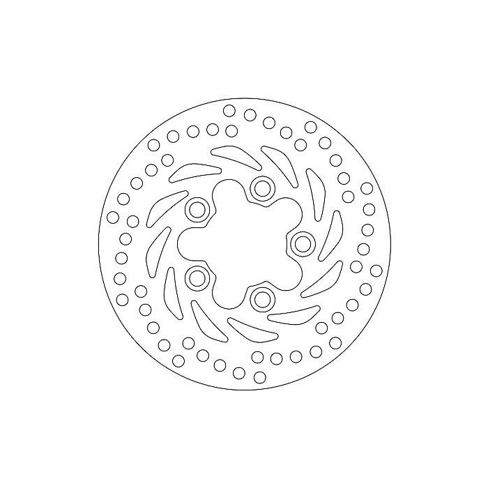 Disque de Frein fixe KYMCO - Homologué TÜV