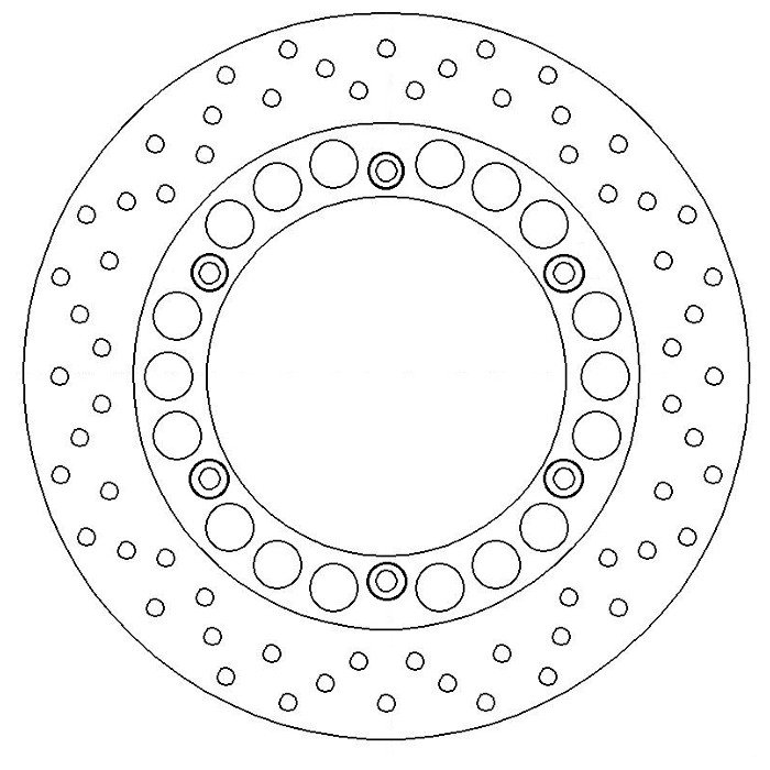 Disque de Frein Fixe YAMAHA - Homologué TÜV