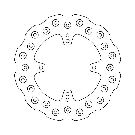 Disque de Frein Fixe pour Motocross HONDA