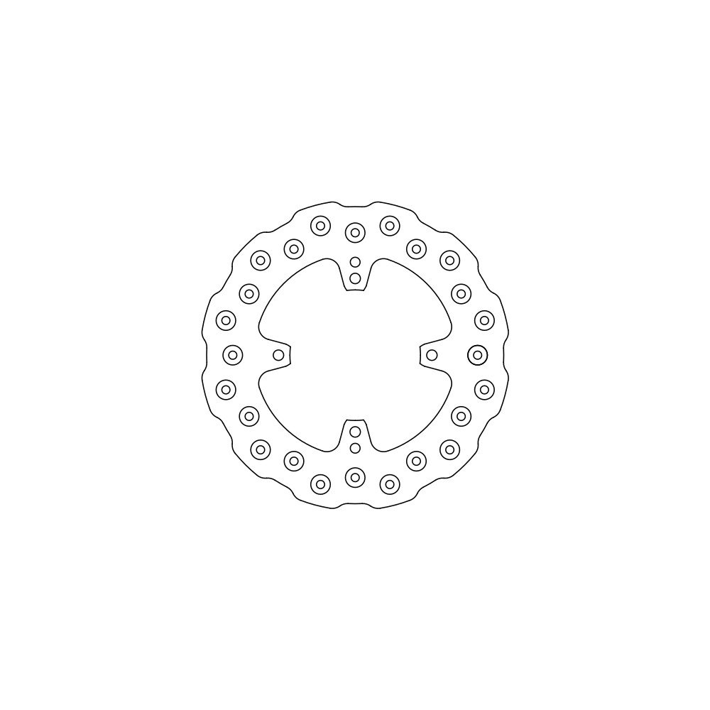 Disque de Frein Fixe pour Motocross HONDA