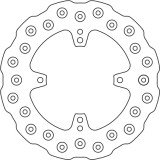 Disque de Frein Fixe pour Motocross HONDA