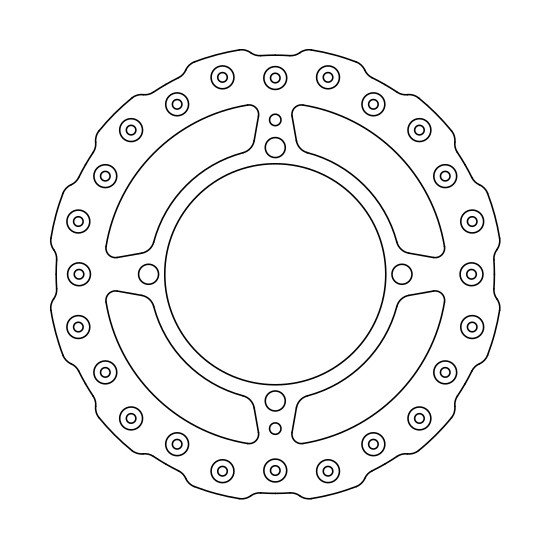 Disque de frein fixe