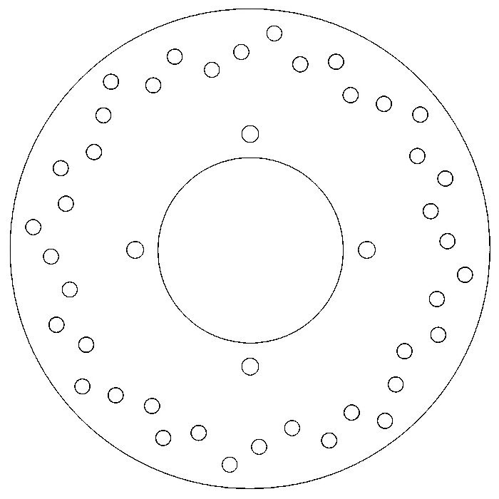 Disque de Frein Fixe MBK/YAMAHA - Homologué TÜV