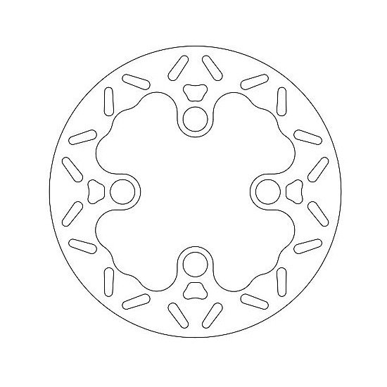 Disque de frein fixe