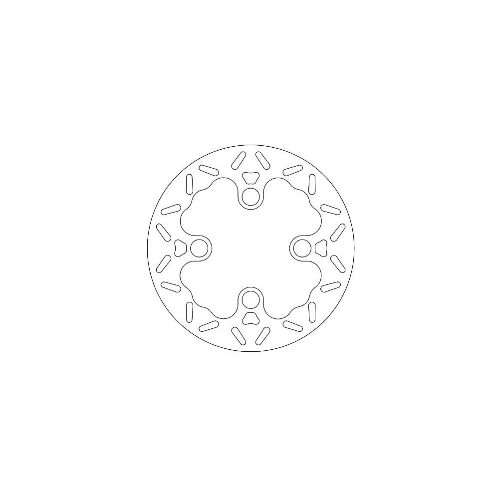 Disque de frein fixe