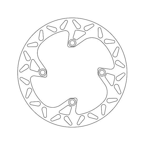 Disque de frein fixe