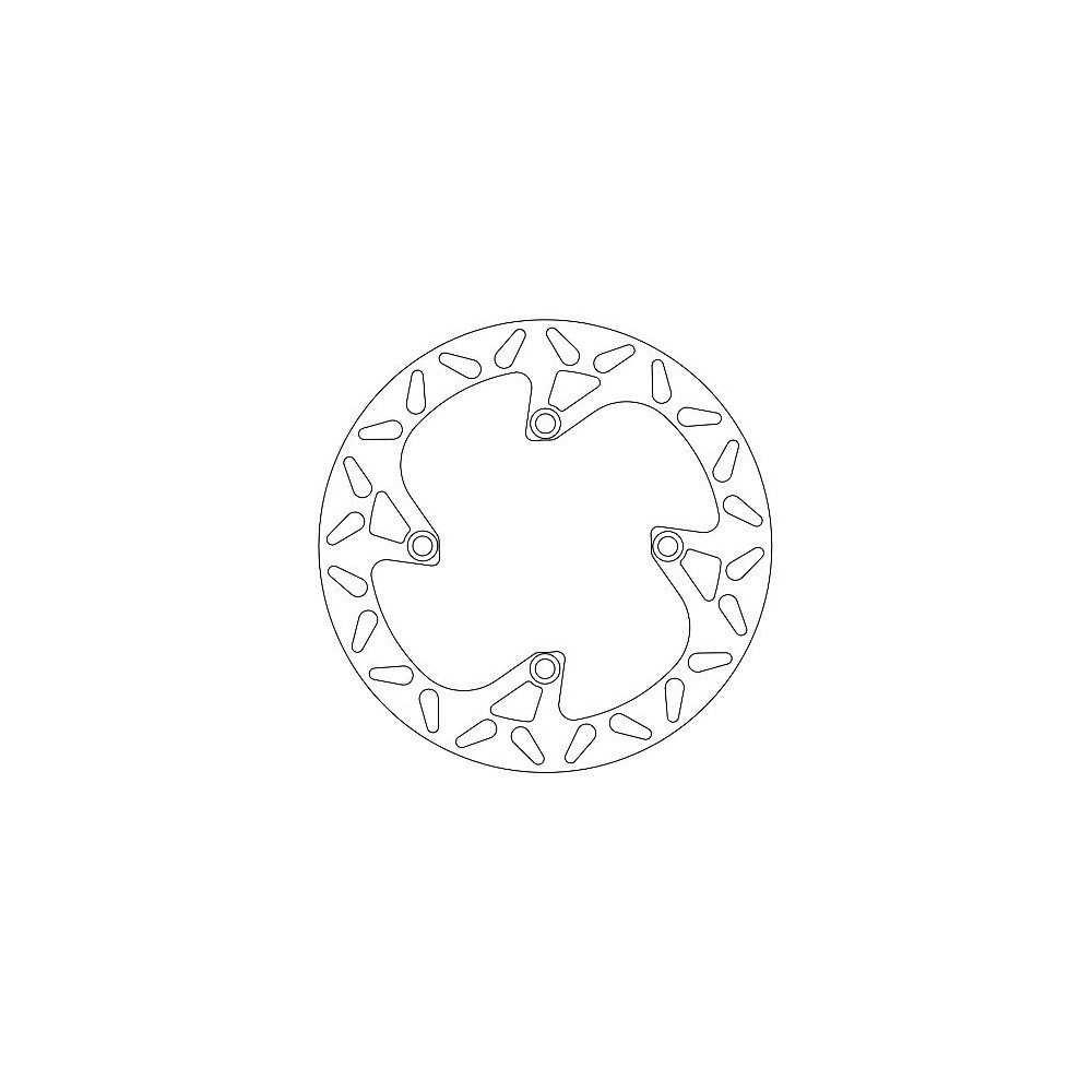 Disque de frein fixe