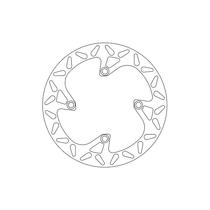 Disque de frein fixe