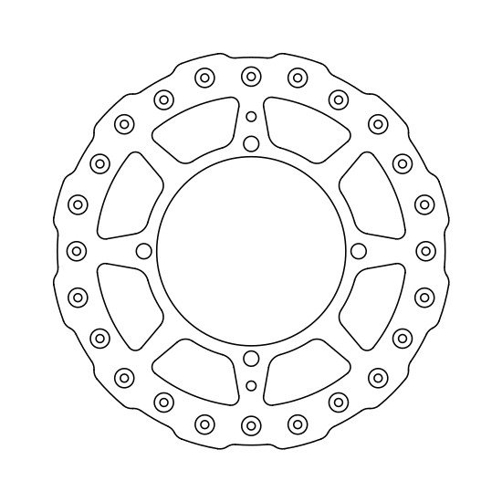 Disque de frein fixe