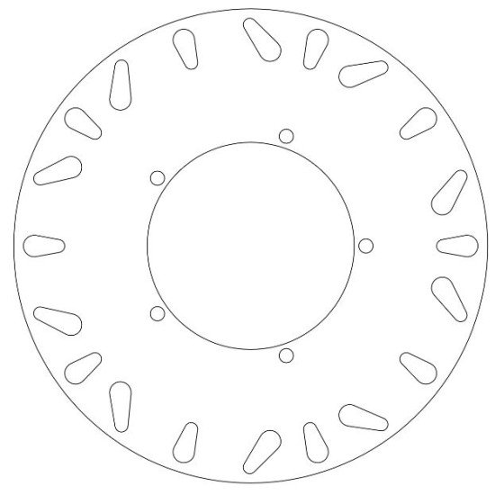 Disque de Frein Fixe BENELLI - Homologué TÜV