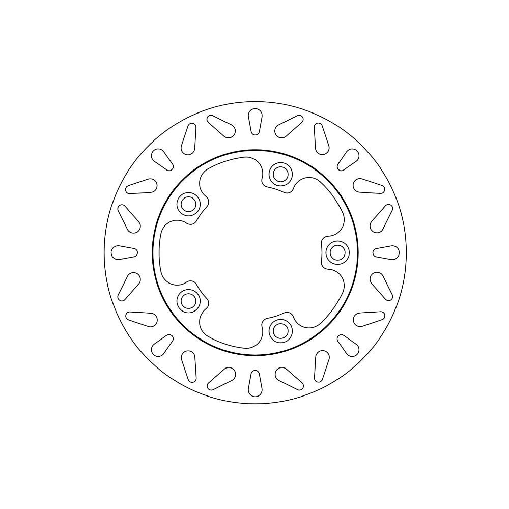 Disque de Frein Fixe SYM - Homologué TÜV