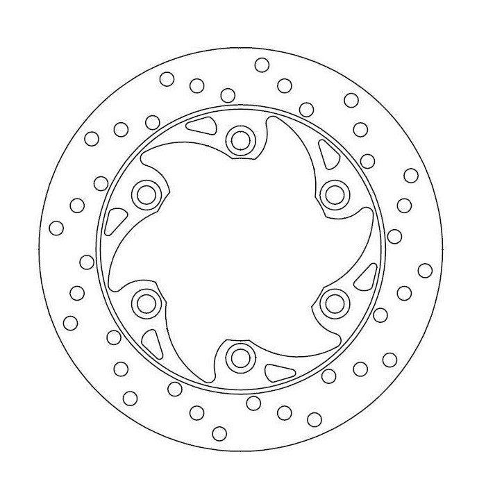 Disque de frein fixe
