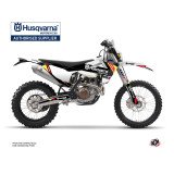 Kit Deco Moto Cross Rocky Husqvarna 125 TE Noir