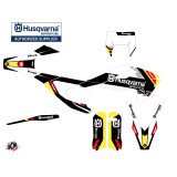 Kit Deco Moto Cross Rocky Husqvarna 125 TE Noir