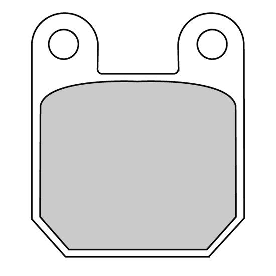 Plaquette de frein Semi-Métal Eco-Friction Route - R90