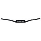 Guidon CROSS Fatbar Alu - CR LOW Ø28.6 mm - Noir Mat