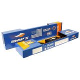 Guidon CROSS Alu - CR MEDIUM Ø22.2mm avec renfort - Noir Mat / Mousse