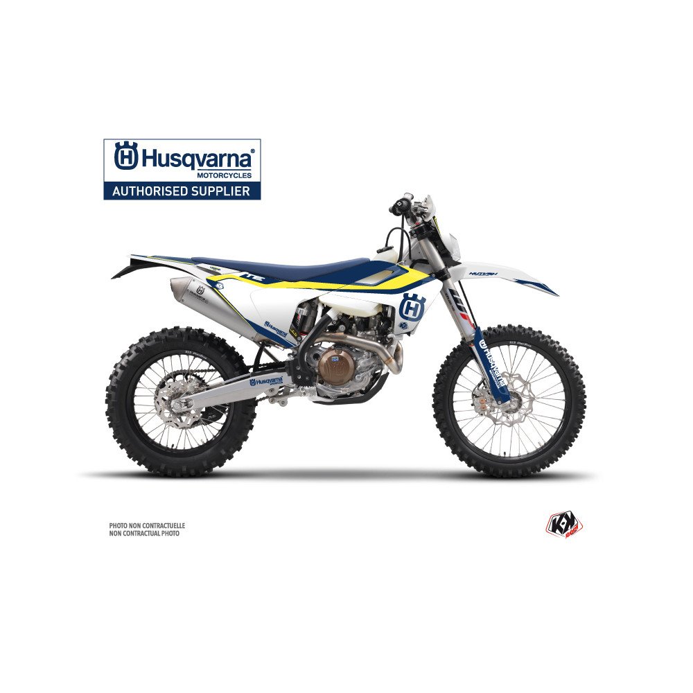 Kit Deco Moto Cross Legend Husqvarna TC 250 Bleu