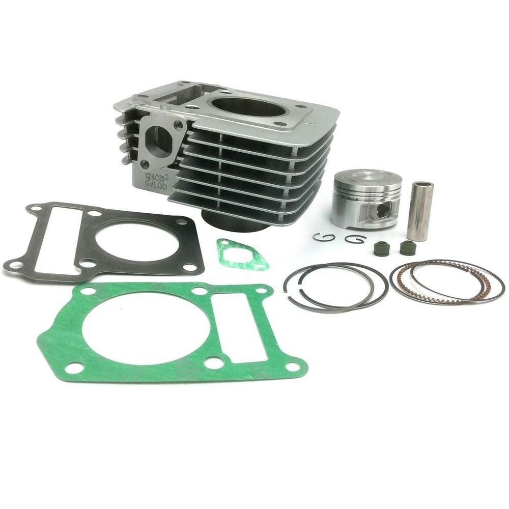 Cylindre piston 125 Yamaha YBR - XT - Beta RR - Rieju Marathon - Tango