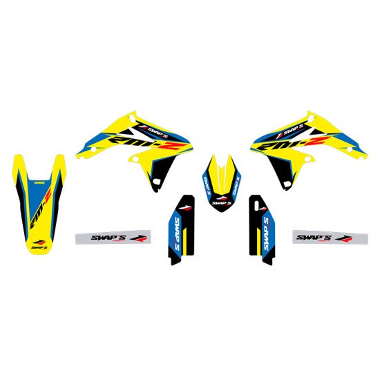 Kit Déco Diamond Light - SUZUKI RM-Z 250 - Jaune