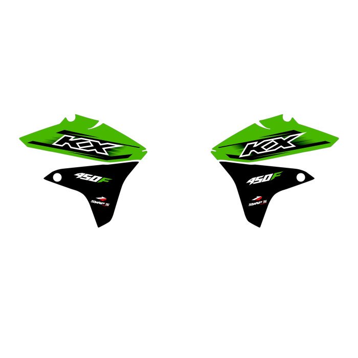 Kit Déco Origine - KAWASAKI KX-F 450 – Vert
