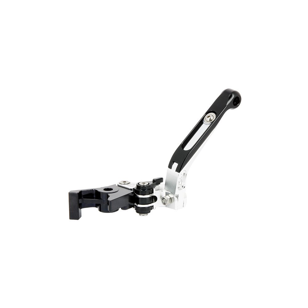 Kit Leviers de Frein et d'Embrayage Anodisés Noir/Alu pour SUZUKI
