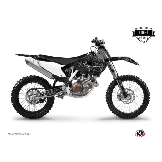 Kit Deco Moto Cross Zombies Dark Husqvarna TC 250 Noir