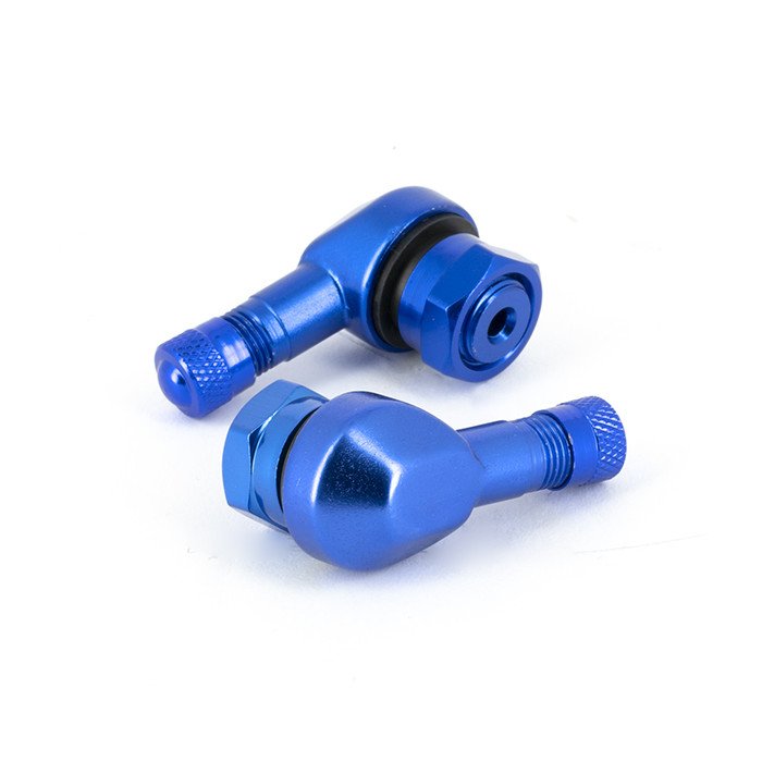 Valve coudée11.30mm : Bleue