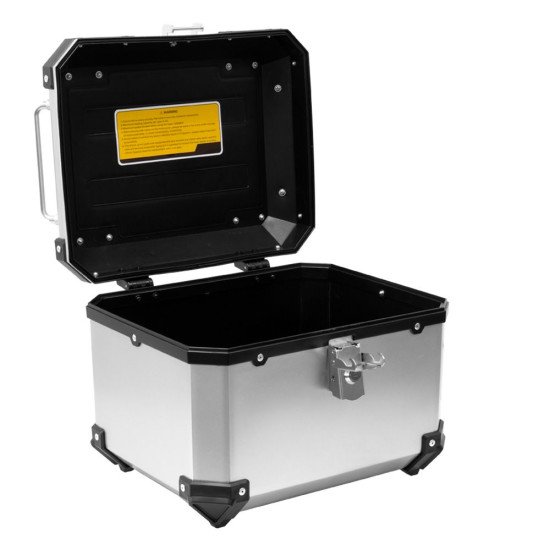 Topcase Plastique couleur Aluminium 52L