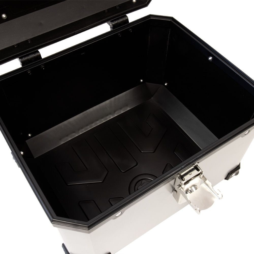 Topcase Plastique couleur Aluminium 52L
