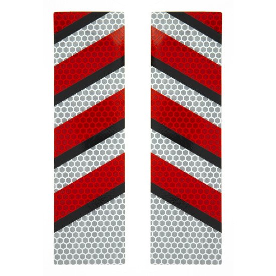 Stickers réfléchissants 16x4,5 cm - Vendu par paire