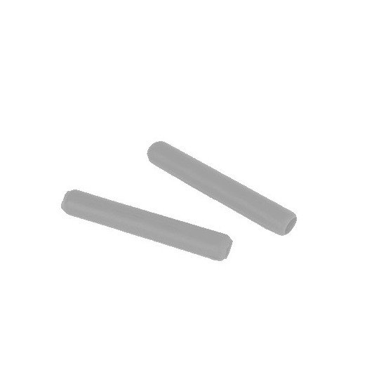 Paire de couvre levier universel transparent