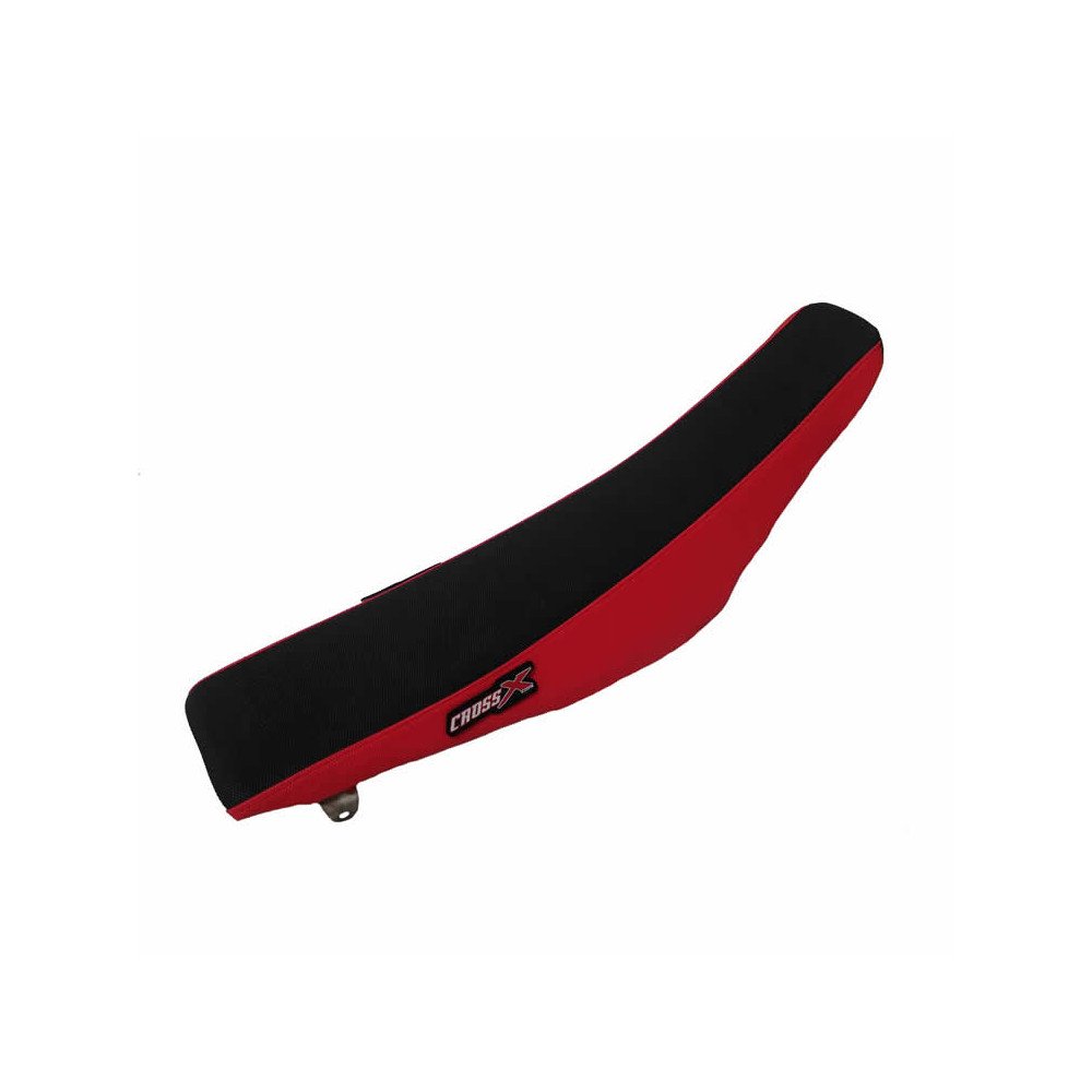 HOUSSE DE SELLE HONDA CR 125 00-07 CR 250 00-07 TOP BLACK- SIDE RED (M