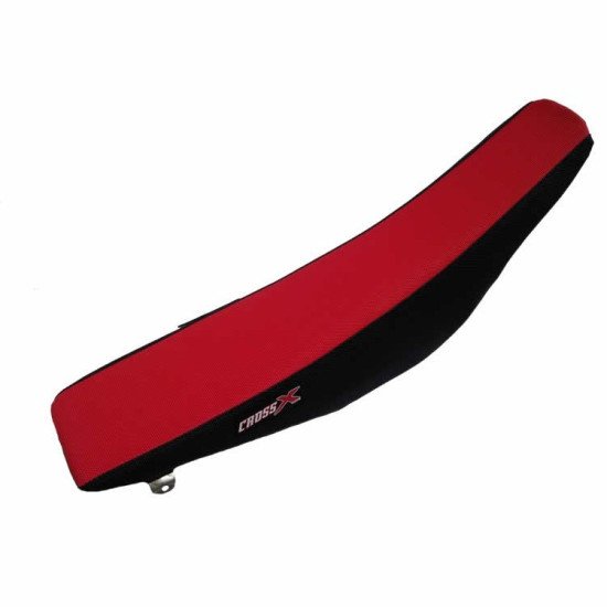 HOUSSE DE SELLE HONDA CR 125 00-07 CR 250 00-07 TOP RED- SIDE BLACK (M