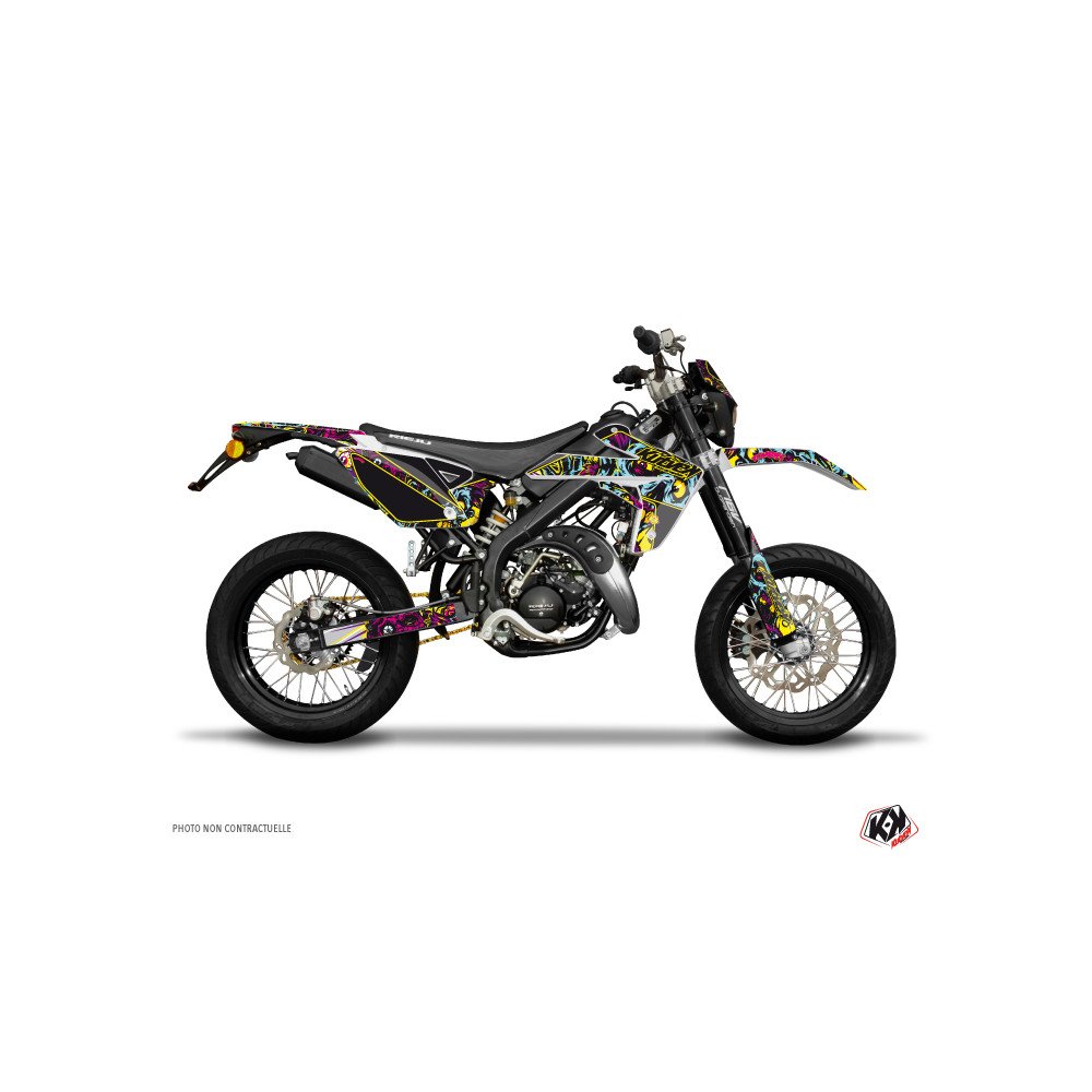 Kit Deco 50cc Zombies Colors Rieju MRT 50