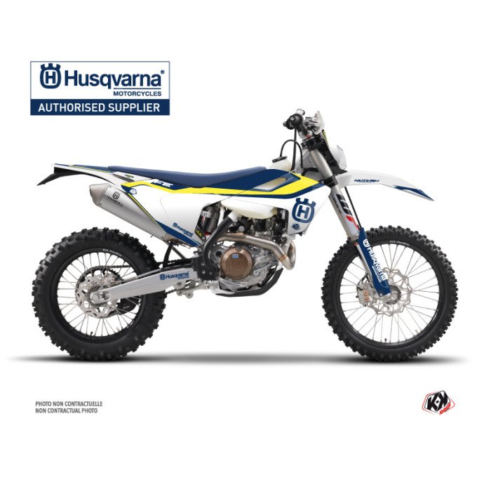 Kit Deco Moto Cross Legend Husqvarna 250 FE Bleu