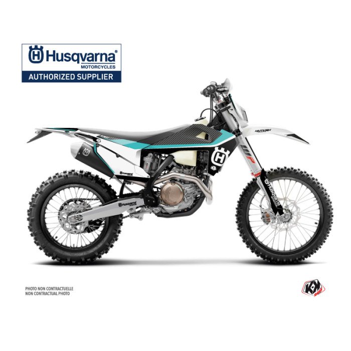 Kit Deco Moto Cross Legend Husqvarna 250 FE Turquoise