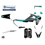 Kit Deco Moto Cross Legend Husqvarna 250 FE Turquoise
