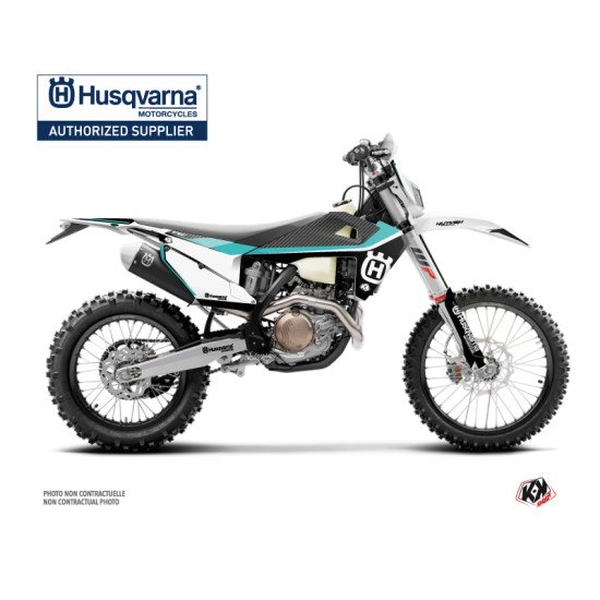 Kit Deco Moto Cross Legend Husqvarna 250 FE Turquoise
