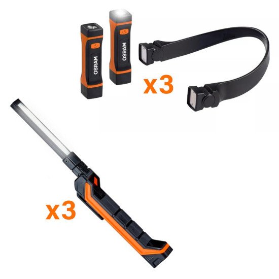 Pack Inspection et mobilité - OLDIL408 (x3) + OLDIL413 (x3)