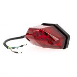 Feu Arrière Led VEILLEUSE + FREIN - Rouge : 8 Leds - Homologué CE