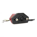 Feu Arrière Led VEILLEUSE + FREIN - Rouge : 8 Leds - Homologué CE