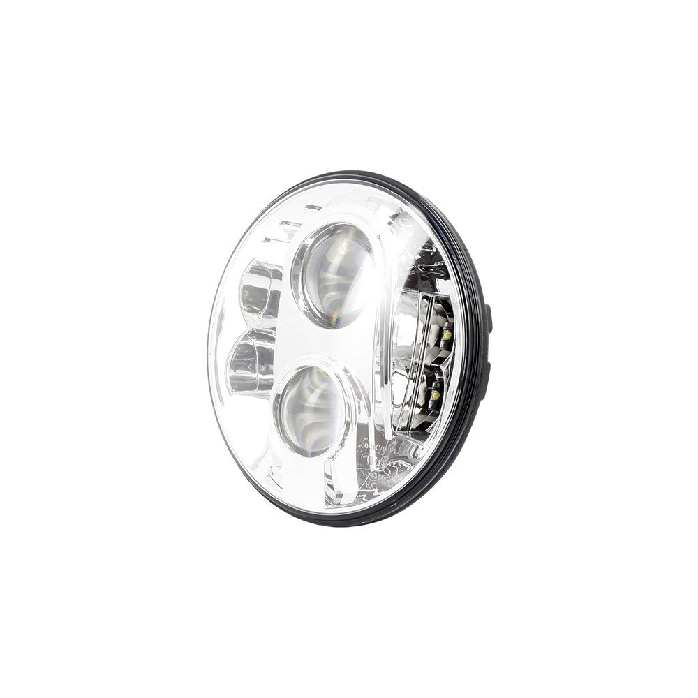 Projecteur Rond 8 LEDs cristal